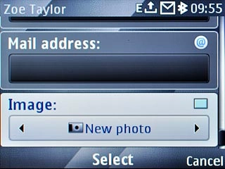 If you select New photo: