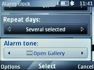 If you select Open Gallery: