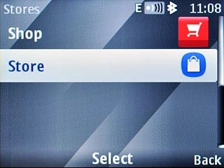 Scroll to Store and press the Navigation key.If this is the first time you use Ovi Market:Follow the instructions on the display to install the application.