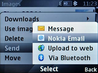 Nokia Email, go to 3b.