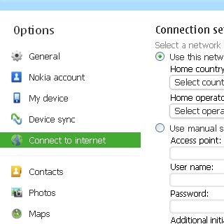 Select Connect to internet.