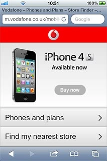 Press the bookmark icon (a book).