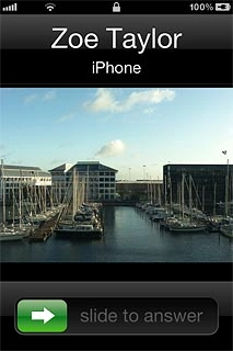 If the key lock is turned on:Drag the arrow right.