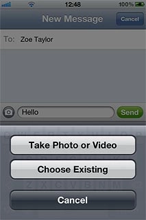 Press Choose Existing.Go to the required folder.