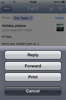 Press Reply.Write your email message.