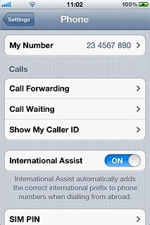 Press Show My Caller ID.