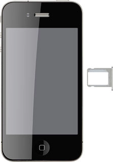 Turn your SIM so that the angled corner of your SIM matches the angled corner of the SIM holder.Place your SIM in the SIM holder.