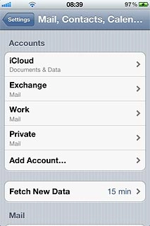 Press Fetch New Data.