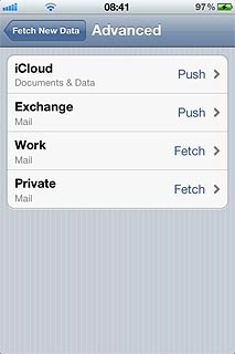 Press Fetch New Data.