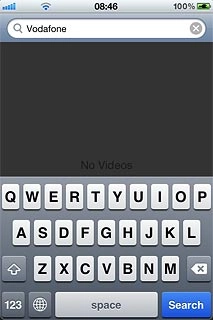 Key in the required name and press Search.Press the required video clip.