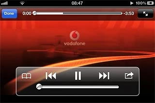 Go to the required video clip and start playback.Press the send icon (an arrow).