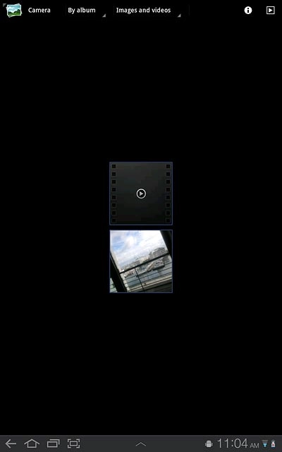 Press the home icon to return to standby mode.