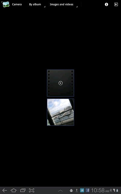 Press the home icon to return to standby mode.