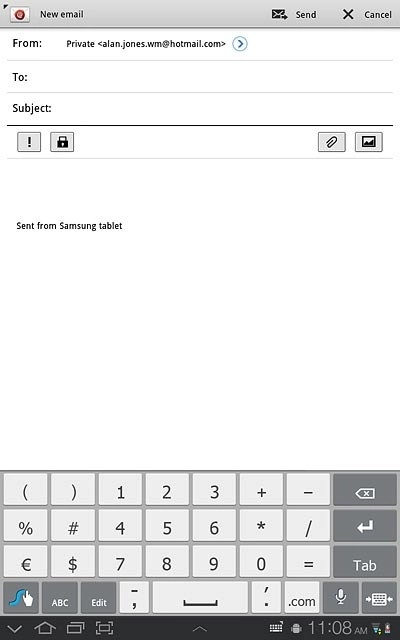 Press the required number.