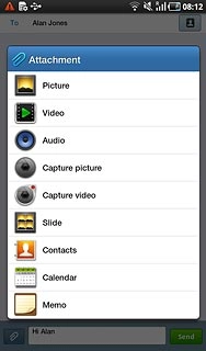 Press Audio.Go to the required folder.