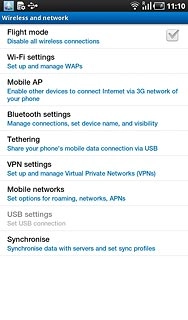 Press Wi-Fi settings.