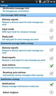 Press Select ringtone.