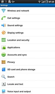 Press Location and security.