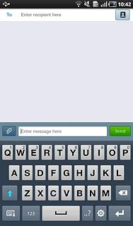 Press the settings icon (a gear wheel).