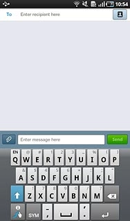 Press the first letter of the required word and slide your finger, without lifting it, across all the letters in the word.Lift your finger after the last letter.