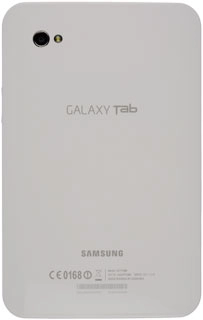 Point the camera lens at the back of your device at the required object to take a picture, record a video clip or during a video call.