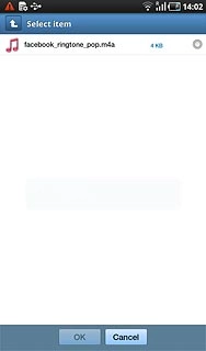 Press the different ring tones to listen to them.