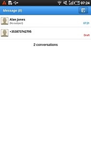You have a number of options when you've read the text message.Press the required sender.Choose one of the following options:Reply to text message, go to 3a.Forward text message, go to 3b.Delete text message, go to 3c.
