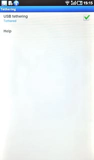 When the box next to the menu item is ticked (V), the function is turned on.