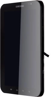 Close the cover on the right side of your device.