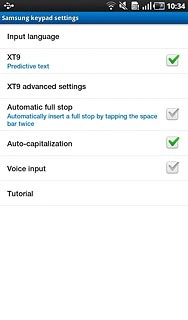 Press Input language.