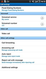 Press Voicemail number.