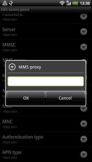 Key in 10.202.002.060 and press OK.