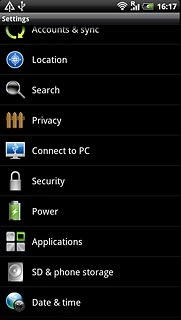 Press Date and time.