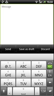 To key in one number:Press and hold the key with the required number until the number is displayed.