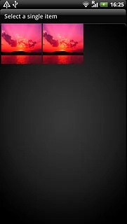 Press the required picture.