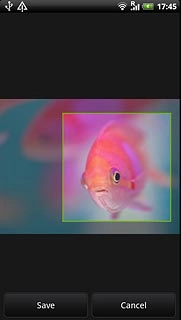 Drag the frame to the required position to select the required detail.