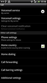 Press Additional settings.