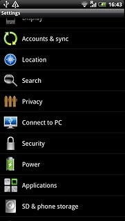 Press SD & phone storage.