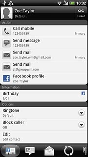 Press the merge icon.