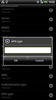 Key in mms and press OK.