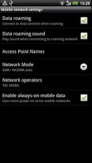 Press Access Point Names.