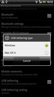Press Windows or Mac OS X.