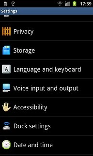 Press Date and time.