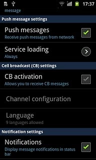 Press Notifications to turn on the function.