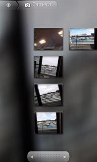 Go to the required folder.Press the required picture.