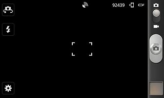 Press the settings icon.