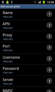 Press APN.Key in live.vodafone.com