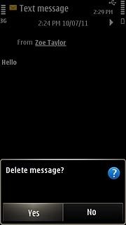 Press Yes to confirm.