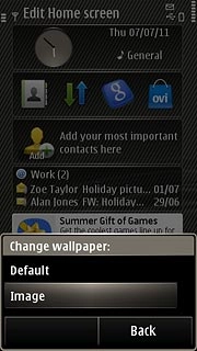 If you select Image: