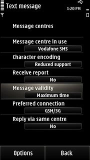 Press Message validity.